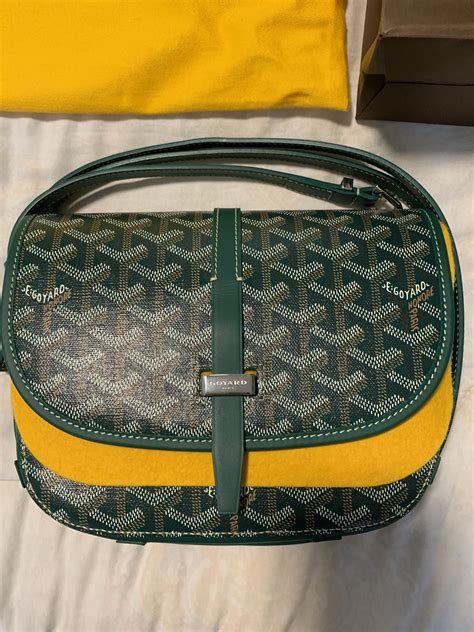 green goyard messenger bag|Goyard belvedere pm price 2023.